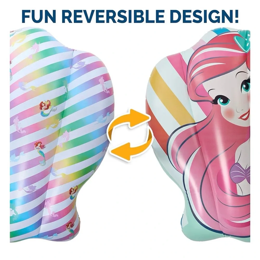 Swimways Disney Princess Ariel Reversible Pool Float - Picture 3 of 8